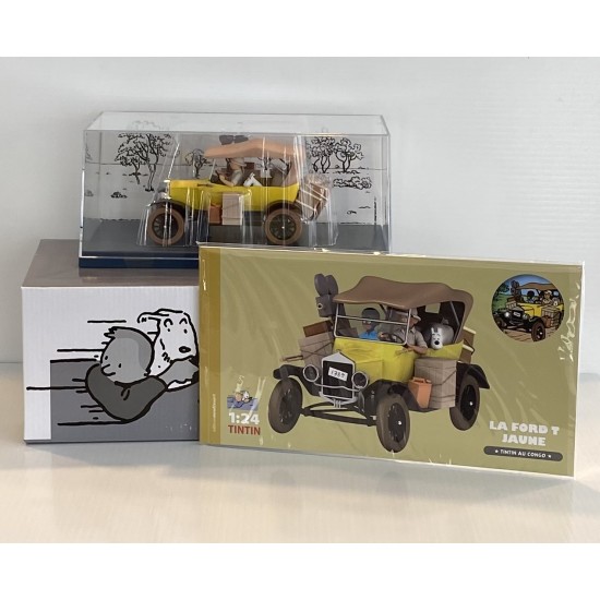 No 71 : La Ford T  Jaune  1/24